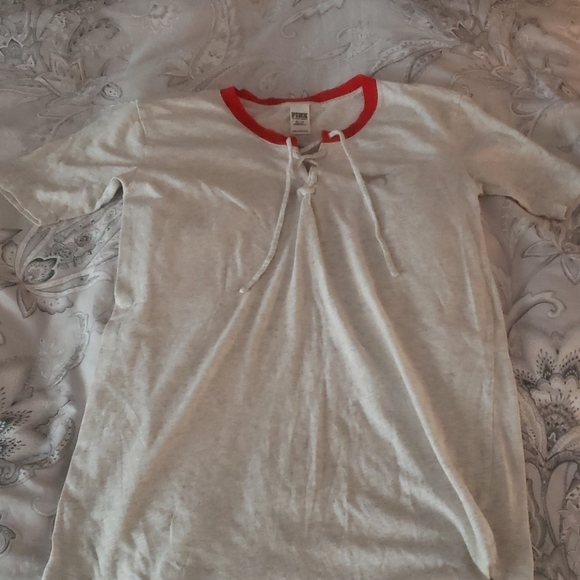 5/$25 Like New! Pink nightshirt - Picture 2 of 8